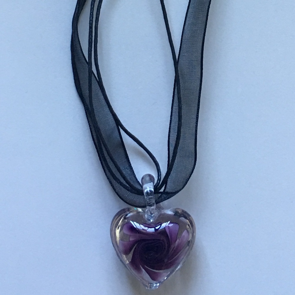 Murano Glass Heart Lamp Work